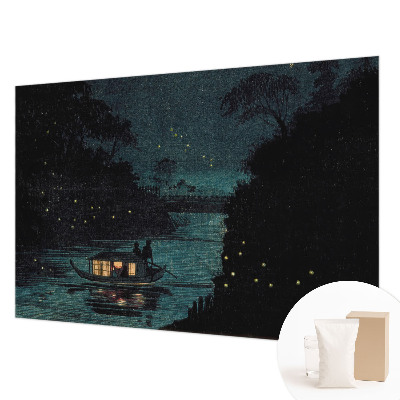 Dekorative Wand-Fototapete z dem Motiv „Abendlichter“