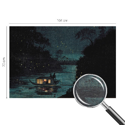 Dekorative Wand-Fototapete z dem Motiv „Abendlichter“