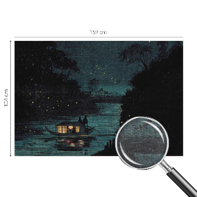 Dekorative Wand-Fototapete z dem Motiv „Abendlichter“