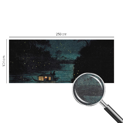 Dekorative Wand-Fototapete z dem Motiv „Abendlichter“