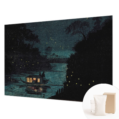 Dekorative Wand-Fototapete z dem Motiv „Abendlichter“