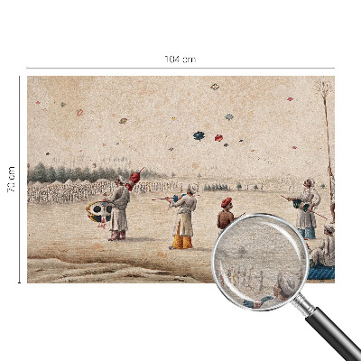 Fototapete Steigende Drachen