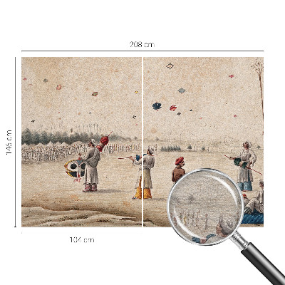 Fototapete Steigende Drachen