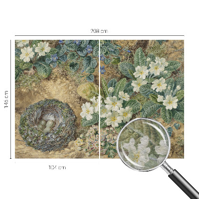 Wandtapete Frühlingskomposition