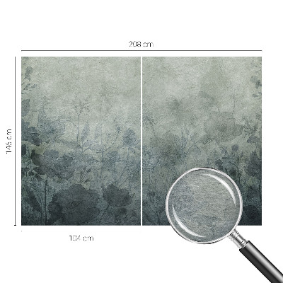 Fototapete fürs Schlafzimmer Pflanzeneleganz