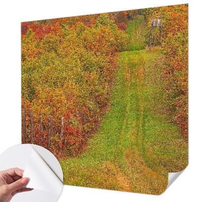 66D-Fototapete mit herbstlichen Farben