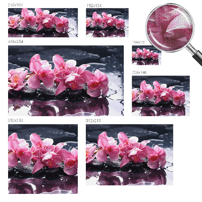 3D-Fototapete fürs Schlafzimmer Florale Eleganz