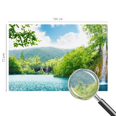 Motivtapete nach Maß Natürlicher Wasserfall