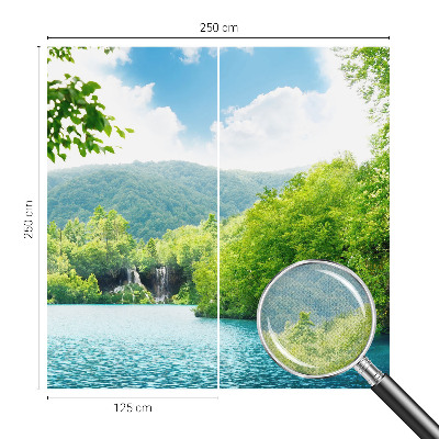 Motivtapete nach Maß Natürlicher Wasserfall