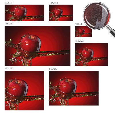 Motivtapete fürs Wohnzimmer Saftige Energie