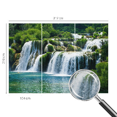 Selbstklebende Fototapete in natürlicher Harmonie gestaltetes Motiv