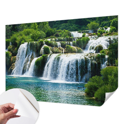 Selbstklebende Fototapete in natürlicher Harmonie gestaltetes Motiv