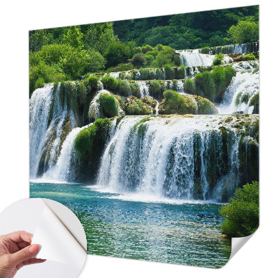 Selbstklebende Fototapete in natürlicher Harmonie gestaltetes Motiv