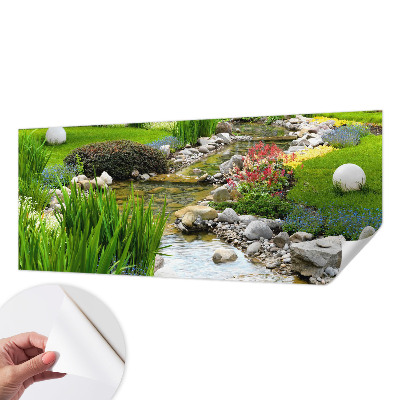 4D-Fototapete fürs Schlafzimmer Idyllischer Garten