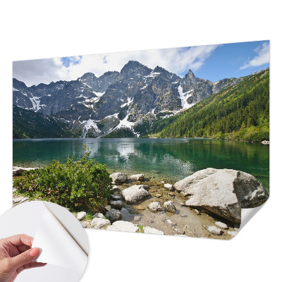 Fototapete nach Maß mit Motiv eines Bergsees