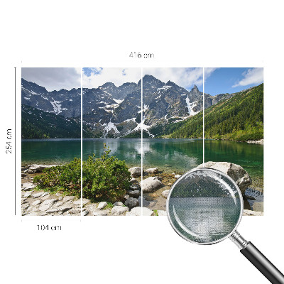 Fototapete nach Maß mit Motiv eines Bergsees