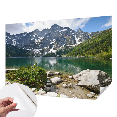 Fototapete nach Maß mit Motiv eines Bergsees