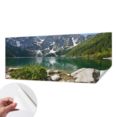 Fototapete nach Maß mit Motiv eines Bergsees