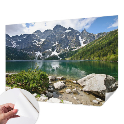 Fototapete nach Maß mit Motiv eines Bergsees