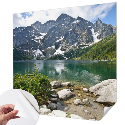 Fototapete nach Maß mit Motiv eines Bergsees