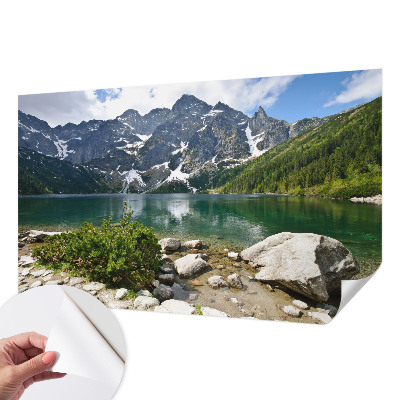 Fototapete nach Maß mit Motiv eines Bergsees