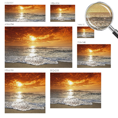 Motivtapete nach Maß Meereswellen