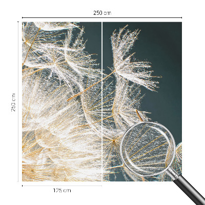 Moderne Fototapete nach Maß Löwenzahn der Leichtigkeit