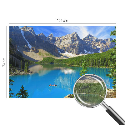 Vintage tapete Bergsee