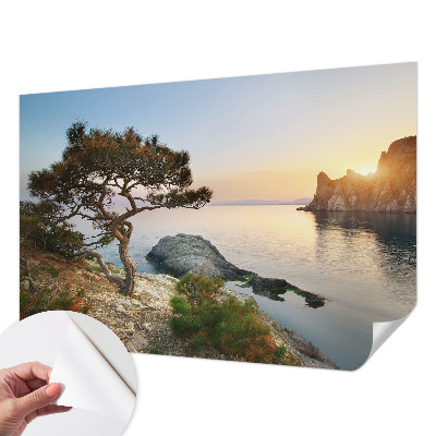 Selbstklebende Fototapete mit friedlicher Naturszenerie