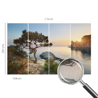 Selbstklebende Fototapete mit friedlicher Naturszenerie