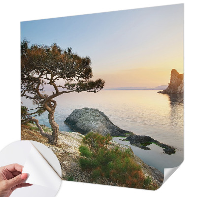 Selbstklebende Fototapete mit friedlicher Naturszenerie