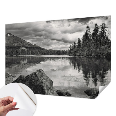 Fototapete nach Maß mit Bergpanorama