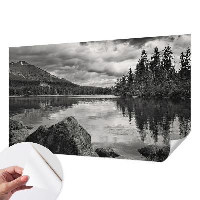 Fototapete nach Maß mit Bergpanorama