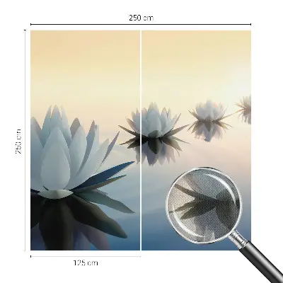 Selbstklebende Fototapete mit friedlicher Aussicht als Motiv