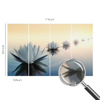 Selbstklebende Fototapete Friedliche Aussicht