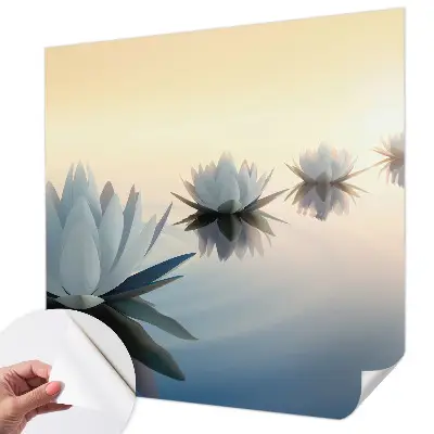 Selbstklebende Fototapete mit friedlicher Aussicht als Motiv
