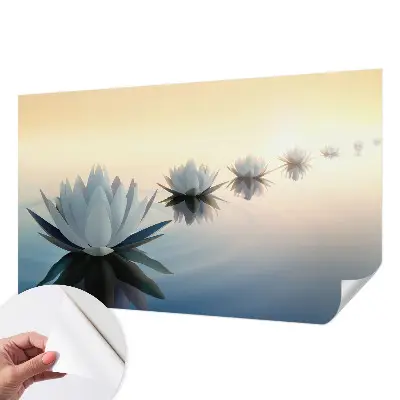 Selbstklebende Fototapete mit friedlicher Aussicht als Motiv
