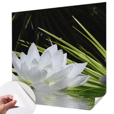 6D-Fototapete Lilienmeditation