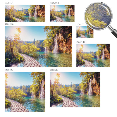 6D-Fototapete fürs Schlafzimmer Naturlandschaft