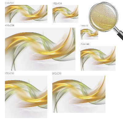 Moderne Fototapete nach Maß Fließende Harmonie