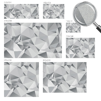 Selbstklebende Fototapete fürs Kinderzimmer Abstrakte Geometrie