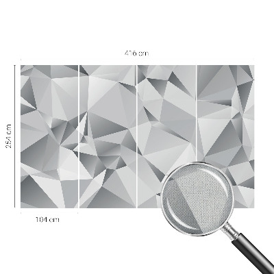 Selbstklebende Fototapete fürs Kinderzimmer Abstrakte Geometrie