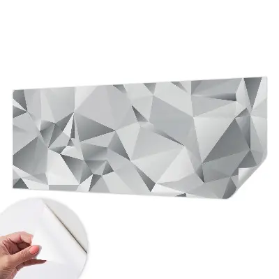 Selbstklebende Fototapete fürs Kinderzimmer mit abstraktem geometrischem Muster