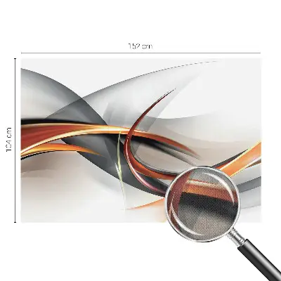 Fototapete in 3D-Optik mit abstraktem dynamischem Motiv