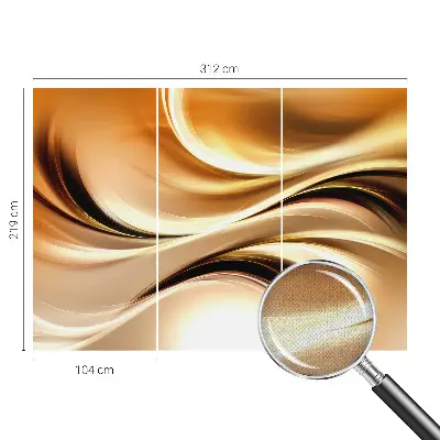 7D-Fototapete fürs Wohnzimmer mit Motiv von Flüssigkeitsleitungen