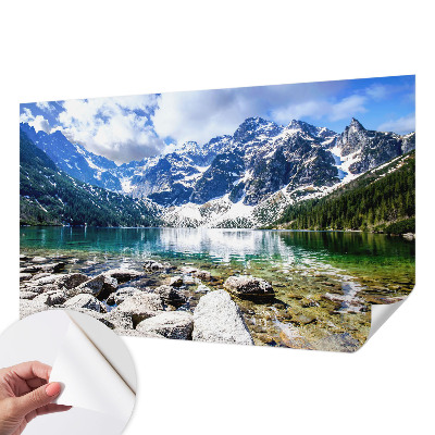 Moderne Fototapete nach Maß mit Motiv einer Berglandschaft