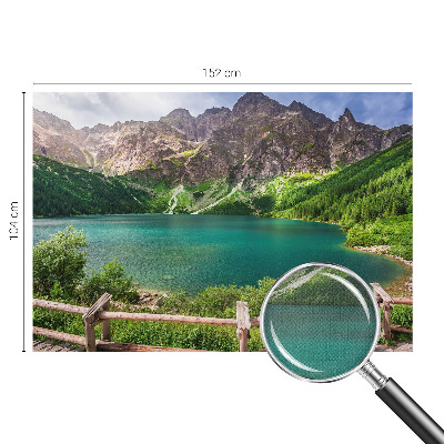 Moderne Fototapete nach Maß mit einer Berglandschaft