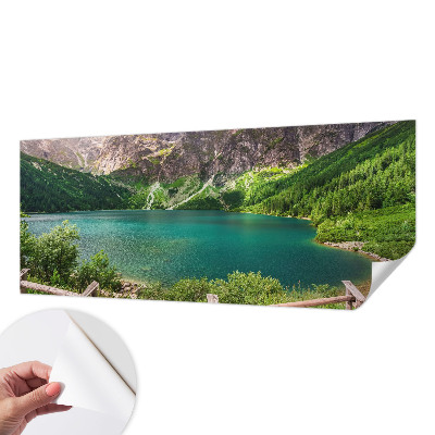 Moderne Fototapete nach Maß mit einer Berglandschaft