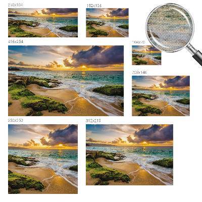 Vintage Tapete mit maritimem Motiv