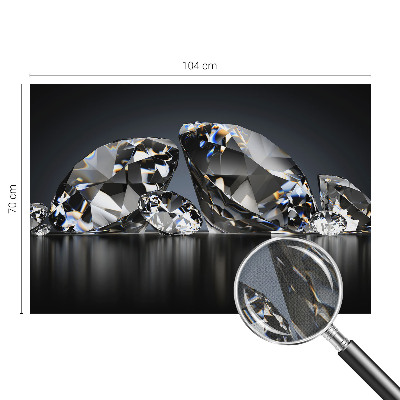 Selbstklebende Fototapete für die Wand Kristallschönheit